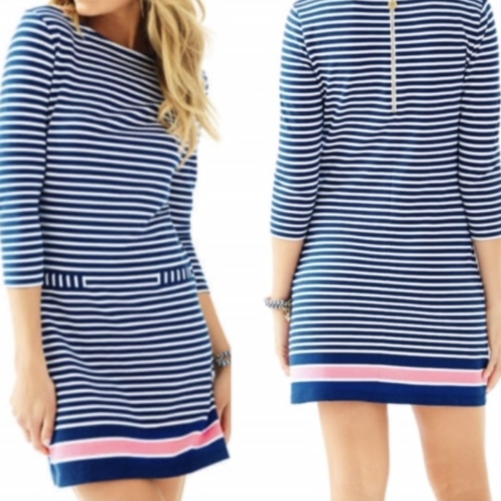 Lilly Pulitzer nautical summer dress size M